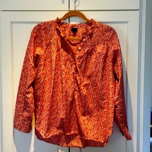 J.Crew size 10 floral tunic